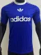 2025 AD Casual Blue Player Version Training shirts *三叶草
