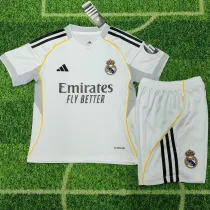 2025-26 RMA Home Kids Soccer Jersey