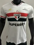 2025-26 Sao Paulo Home Player Version Soccer Jersey