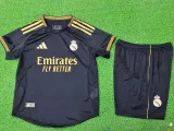 2025-26 RMA Black Special Edition Kids Player Version Soccer Jersey (球员童装)
