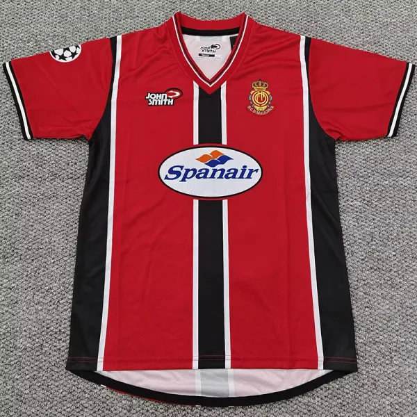 2001-2002 Mallorca Home Retro Soccer Jersey
