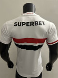 2025-26 Sao Paulo Home Player Version Soccer Jersey