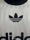 2025 AD Casual White Player Version Training shirts (三叶草)