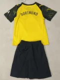 2025-26 Dortmund Home Kids Soccer Jersey
