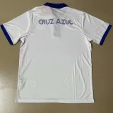 2025-26 Cruz Azul White Polo Short Sleeve