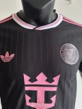 2025-26 Inter Miami Special Edition Black Player Version Soccer Jersey (三叶草)