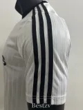 2025 AD Casual White Player Version Training shirts *三叶草