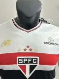 2025-26 Sao Paulo Home Player Version Soccer Jersey