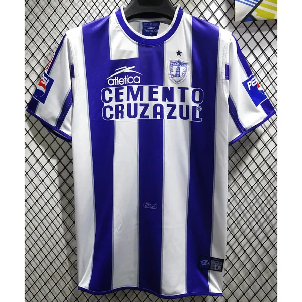 2001-2002 Pachuca Home Retro Soccer Jersey