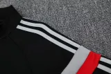 2025 AD Black Jacket Tracksuit #2314