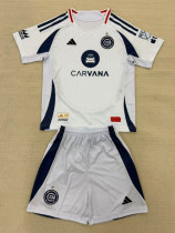 2025-26 Chicago Fire Away Kids Soccer Jersey (带章)