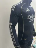 2025-26 RMA Away Long Sleeve Player Version Soccer Jersey (长袖球员)