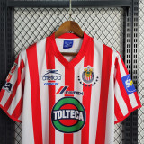 2001-2002 Chivas Guadalajara Home Retro Soccer Jersey