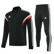 2025 AD Black Jacket Tracksuit #2314