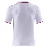 2025-26 Man Utd White Polo Short Sleeve
