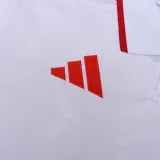 2025-26 Man Utd White Polo Short Sleeve