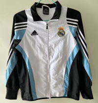 2025-26 RMA White Black Windbreaker #刺绣