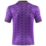 2025-26 Man Utd Purple Polo Short Sleeve