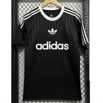 2025 AD Casual Black Fans Training shirts (三叶草)