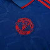 2025-26 Man Utd Fancy blue Polo Short Sleeve