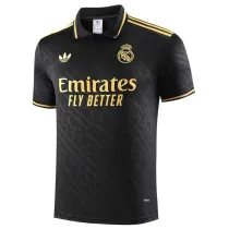 2025-26 RMA Black Polo Short Sleeve