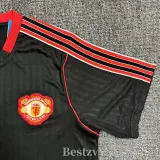 2025-26 Man Utd Black Retro Edition Training shirts