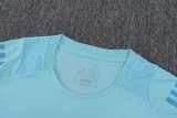 2025-26 Cruzeiro Light blue Tank top and shorts suit