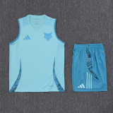2025-26 Cruzeiro Light blue Tank top and shorts suit