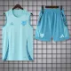 2025-26 Cruzeiro Light blue Tank top and shorts suit