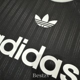 2025 AD Casual Black Fans Training shirts (三叶草)