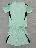 2025-26 LIV Green GoalKeeper Kids Soccer Jersey