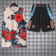 2025-26 Bayern Khaki Tank top and shorts suit