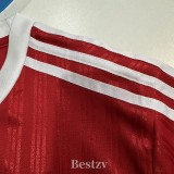 2025 AD Casual Red Fans Training shirts (三叶草)