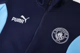2025-26 Man Utd Royal blue Jacket Tracksuit #01