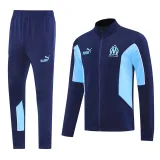 2025-26 Marseille Royal blue Jacket Tracksuit #01