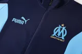 2025-26 Marseille Royal blue Jacket Tracksuit #01