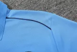 2025-26 Man City Lake blue Polo Tracksuit