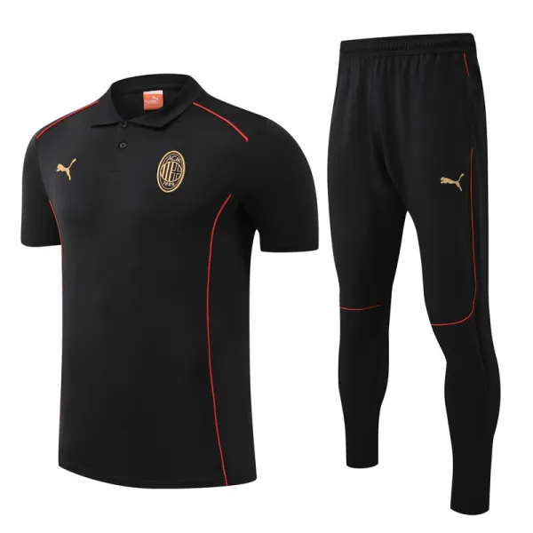 2025-26 ACM Black Polo Tracksuit
