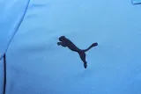 2025-26 Man City Lake blue Polo Tracksuit