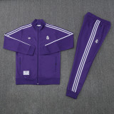 2025-26 RMA Purple Jacket Tracksuit #09