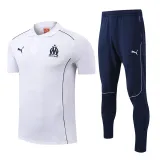 2025-26 Marseille White Polo Tracksuit