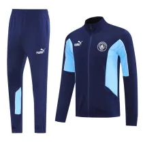 2025-26 Man Utd Royal blue Jacket Tracksuit #01