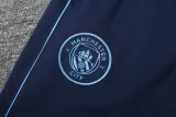 2025-26 Man City Lake blue Polo Tracksuit