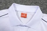 2025-26 Marseille White Polo Tracksuit