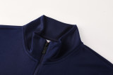 2025-26 Marseille Royal blue Jacket Tracksuit #01