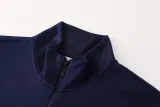 2025-26 Marseille Royal blue Jacket Tracksuit #01