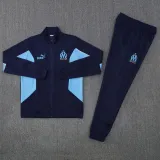 2025-26 Marseille Royal blue Jacket Tracksuit #01