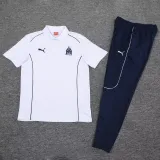 2025-26 Marseille White Polo Tracksuit