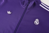 2025-26 RMA Purple Jacket Tracksuit #09
