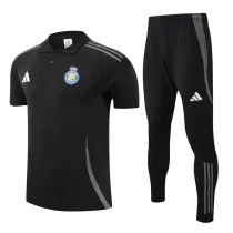 2025-26 AL-Nassr Black Polo Tracksuit